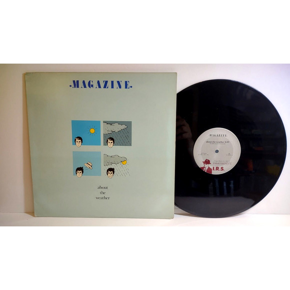 Magazine About The Weather 12" Vinyl EP Record 1981 Post-Punk Howard Devoto - Picture 1 of 3